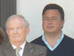 El rector DomÃ©nech y Antonio RodrÃ­guez, su Jefe de gabinete